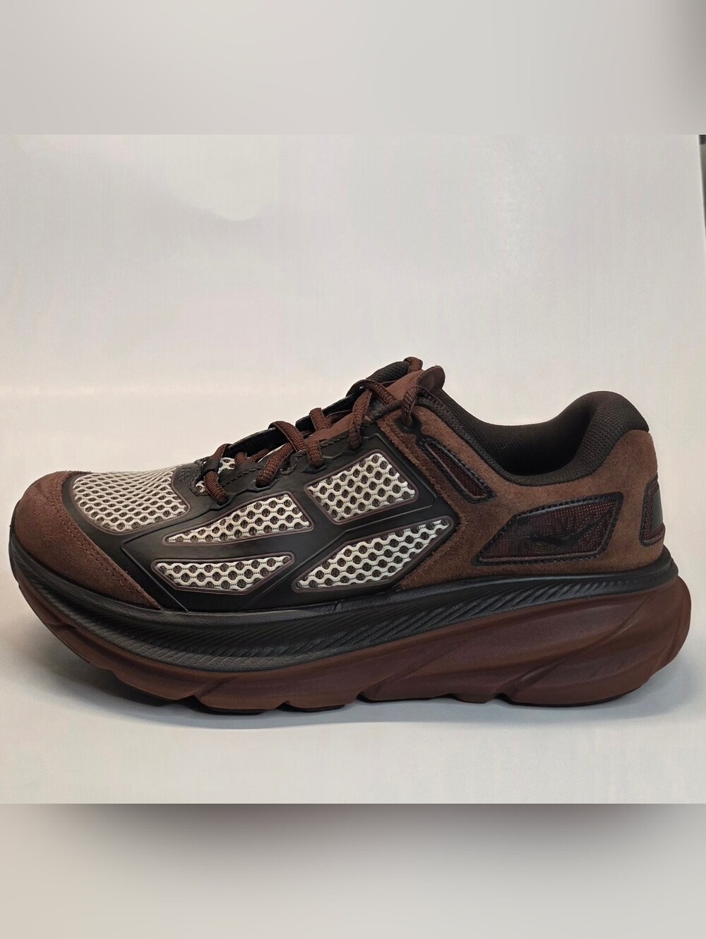 New Hoka One One Clifton One9 S Brown  Running Shoes Men’s Size 9.5